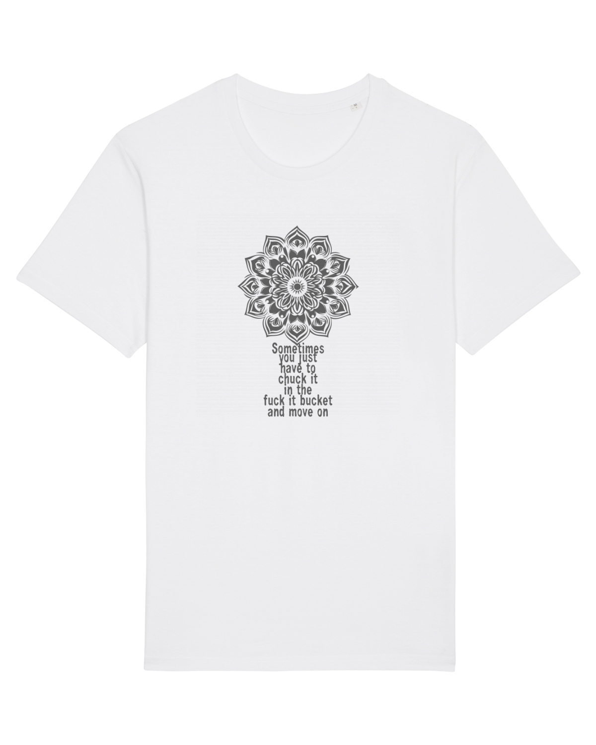Tricou mânecă scurtă Unisex Rocker White