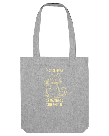 INCHIDE GURA, CA MA TRAGE CURENTUL Heather Grey