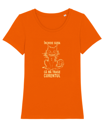 INCHIDE GURA, CA MA TRAGE CURENTUL Bright Orange
