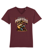 Chitarista - Asculta-mi povestea Tricou mânecă scurtă guler V Bărbat Presenter