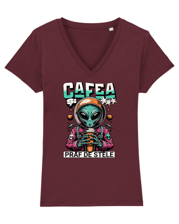 Extraterestru cafengiu Burgundy
