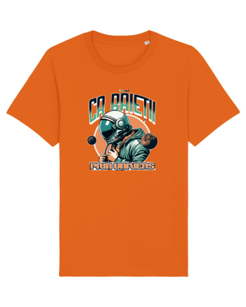 Astronaut prin cartierul lui - că baietii Bright Orange