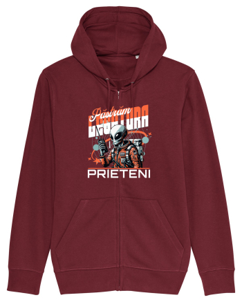 Pastram legatura prieteni - Un extraterestru prietenos Burgundy
