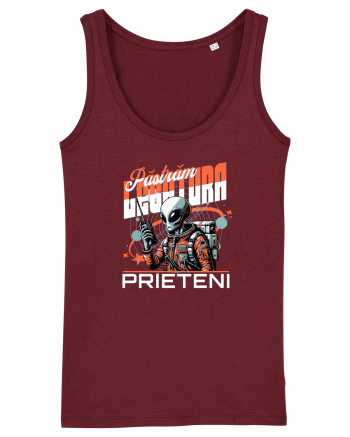 Pastram legatura prieteni - Un extraterestru prietenos Burgundy