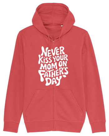 Never Kiss Your Mom On Father's Day Carmine Red