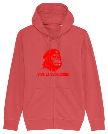 VIVA LA EVOLUCION - CHE GUEVARA - CIMPANZEU Carmine Red