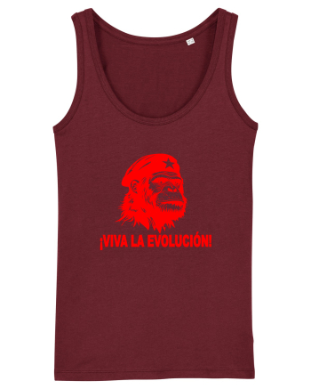 VIVA LA EVOLUCION - CHE GUEVARA - CIMPANZEU Burgundy