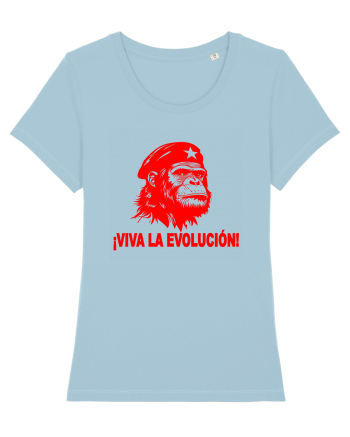 VIVA LA EVOLUCION - CHE GUEVARA - CIMPANZEU Sky Blue