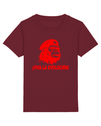 VIVA LA EVOLUCION - CHE GUEVARA - CIMPANZEU Burgundy