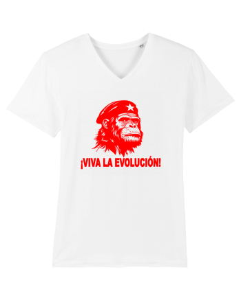 VIVA LA EVOLUCION - CHE GUEVARA - CIMPANZEU White