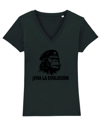 VIVA LA EVOLUCION - CHE GUEVARA - CIMPANZEU 2 Black