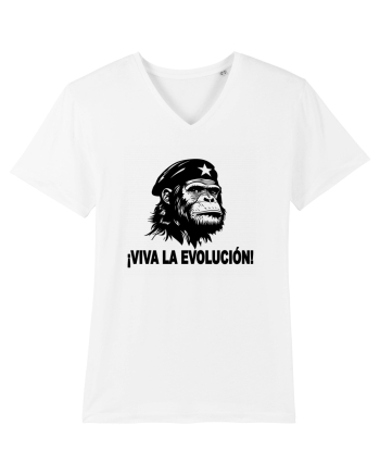 VIVA LA EVOLUCION - CHE GUEVARA - CIMPANZEU 2 White
