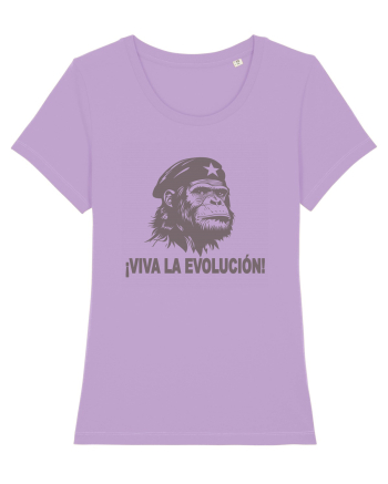 VIVA LA EVOLUCION - CHE GUEVARA - CIMPANZEU 3 Lavender Dawn