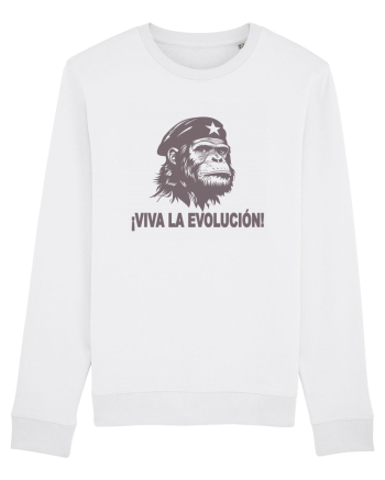 VIVA LA EVOLUCION - CHE GUEVARA - CIMPANZEU 3 White