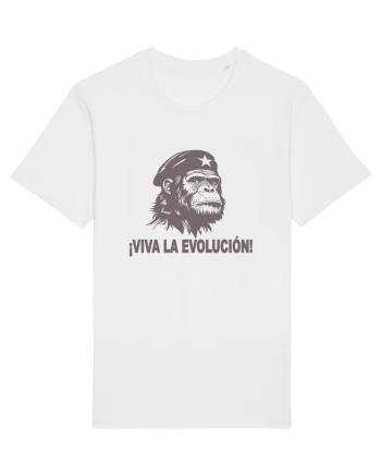 VIVA LA EVOLUCION - CHE GUEVARA - CIMPANZEU 3 White