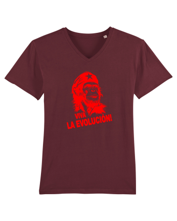 VIVA LA EVOLUCION - CHE GUEVARA - CIMPANZEU 4 Burgundy