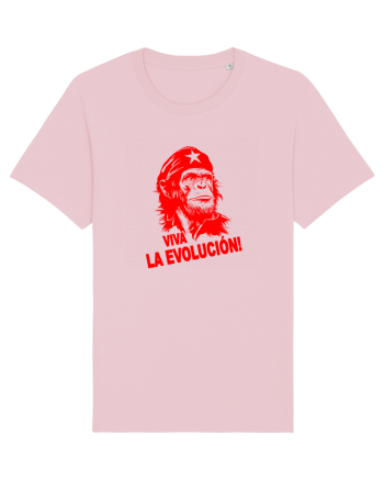 VIVA LA EVOLUCION - CHE GUEVARA - CIMPANZEU 4 Cotton Pink