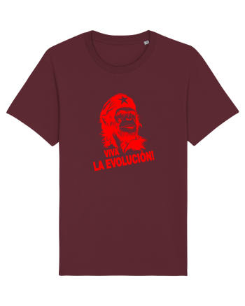VIVA LA EVOLUCION - CHE GUEVARA - CIMPANZEU 4 Burgundy