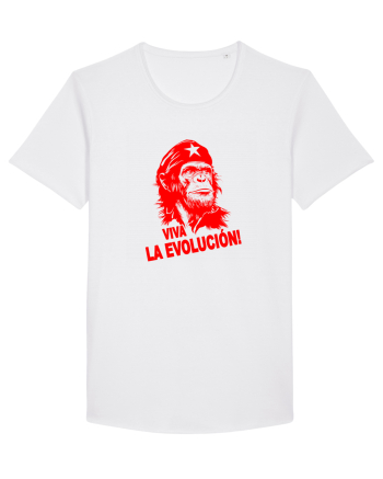VIVA LA EVOLUCION - CHE GUEVARA - CIMPANZEU 4 White