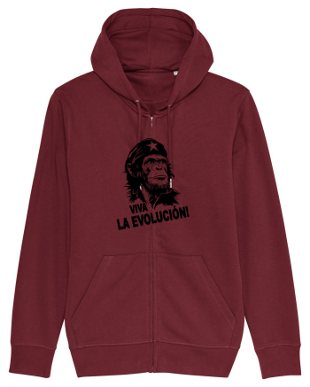VIVA LA EVOLUCION - CHE GUEVARA - CIMPANZEU 5 Burgundy