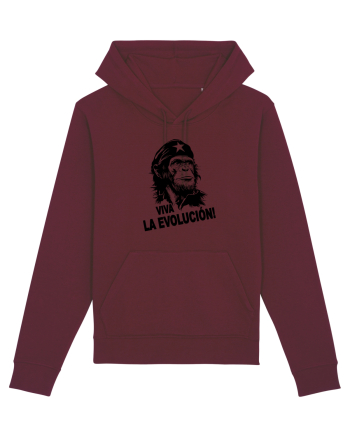 VIVA LA EVOLUCION - CHE GUEVARA - CIMPANZEU 5 Burgundy