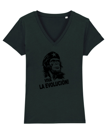 VIVA LA EVOLUCION - CHE GUEVARA - CIMPANZEU 5 Black