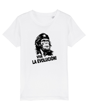 VIVA LA EVOLUCION - CHE GUEVARA - CIMPANZEU 5 White