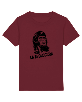 VIVA LA EVOLUCION - CHE GUEVARA - CIMPANZEU 5 Burgundy