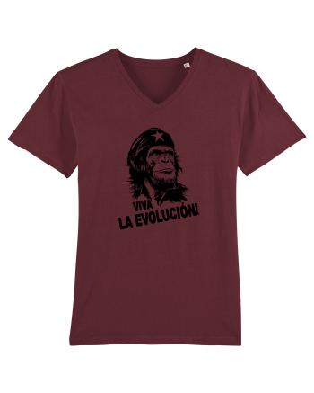 VIVA LA EVOLUCION - CHE GUEVARA - CIMPANZEU 5 Burgundy