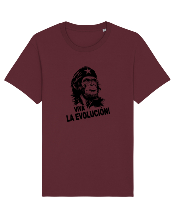 VIVA LA EVOLUCION - CHE GUEVARA - CIMPANZEU 5 Burgundy