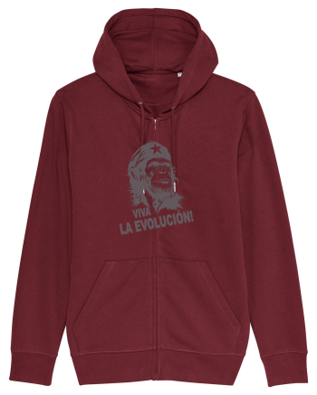 VIVA LA EVOLUCION - CHE GUEVARA - CIMPANZEU 6 Burgundy