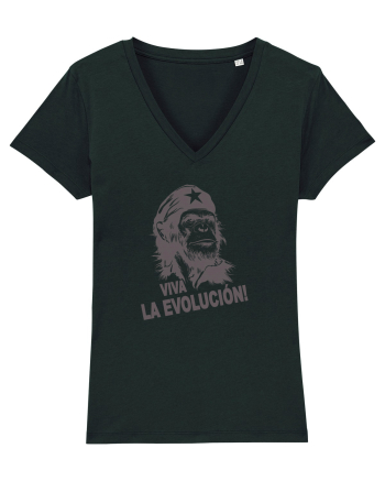 VIVA LA EVOLUCION - CHE GUEVARA - CIMPANZEU 6 Black