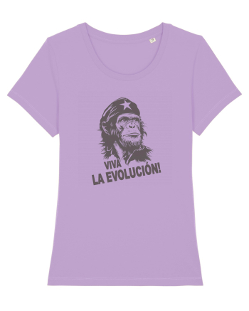 VIVA LA EVOLUCION - CHE GUEVARA - CIMPANZEU 6 Lavender Dawn