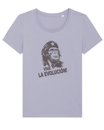VIVA LA EVOLUCION - CHE GUEVARA - CIMPANZEU 6 Lavender