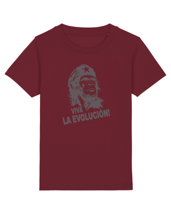 VIVA LA EVOLUCION - CHE GUEVARA - CIMPANZEU 6 Burgundy