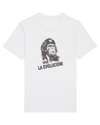 VIVA LA EVOLUCION - CHE GUEVARA - CIMPANZEU 6 White