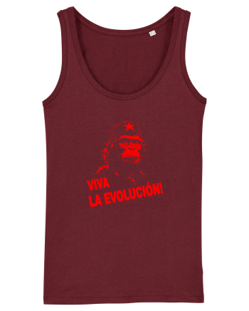 VIVA LA EVOLUCION - CHE GUEVARA - CIMPANZEU 7 Burgundy
