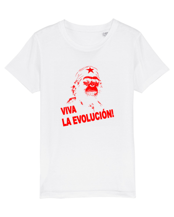 VIVA LA EVOLUCION - CHE GUEVARA - CIMPANZEU 7 White