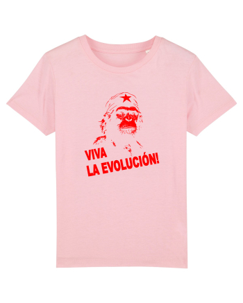 VIVA LA EVOLUCION - CHE GUEVARA - CIMPANZEU 7 Cotton Pink