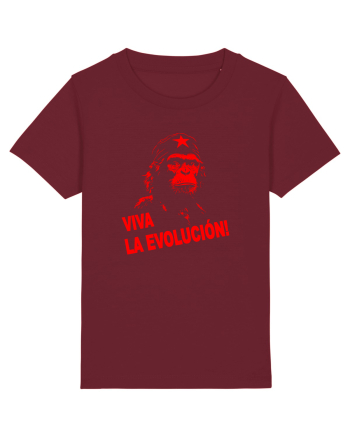 VIVA LA EVOLUCION - CHE GUEVARA - CIMPANZEU 7 Burgundy