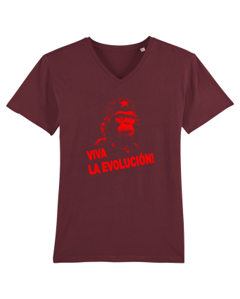 VIVA LA EVOLUCION - CHE GUEVARA - CIMPANZEU 7 Burgundy
