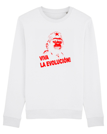 VIVA LA EVOLUCION - CHE GUEVARA - CIMPANZEU 7 White
