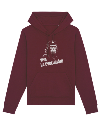 VIVA LA EVOLUCION - CHE GUEVARA - CIMPANZEU 8 Burgundy