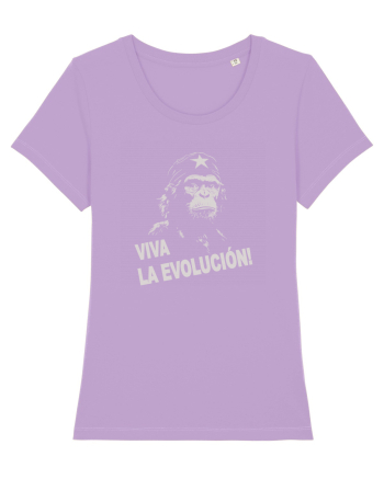 VIVA LA EVOLUCION - CHE GUEVARA - CIMPANZEU 8 Lavender Dawn