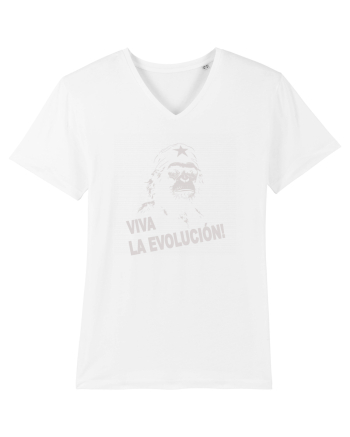 VIVA LA EVOLUCION - CHE GUEVARA - CIMPANZEU 8 White