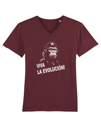 VIVA LA EVOLUCION - CHE GUEVARA - CIMPANZEU 8 Burgundy