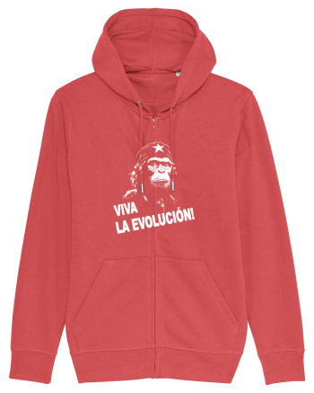 VIVA LA EVOLUCION - CHE GUEVARA - CIMPANZEU 9 Carmine Red