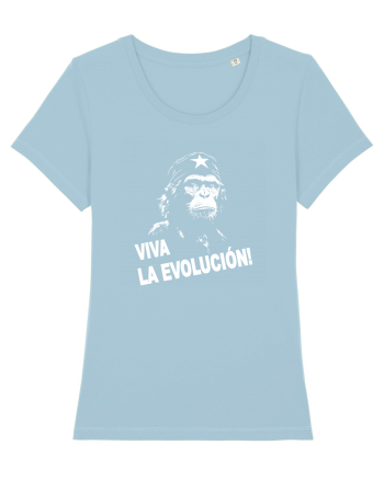 VIVA LA EVOLUCION - CHE GUEVARA - CIMPANZEU 9 Sky Blue