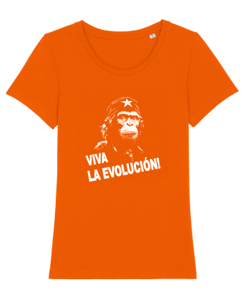 VIVA LA EVOLUCION - CHE GUEVARA - CIMPANZEU 9 Bright Orange