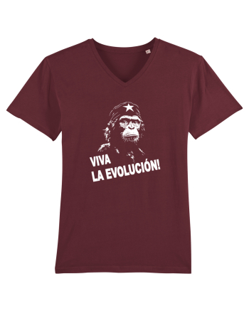 VIVA LA EVOLUCION - CHE GUEVARA - CIMPANZEU 9 Burgundy